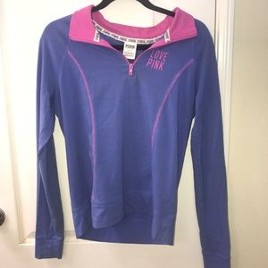 Pink Quarter Zip Jacket
